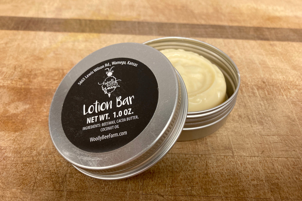 Natural Beeswax Lotion Bar - 1 oz.